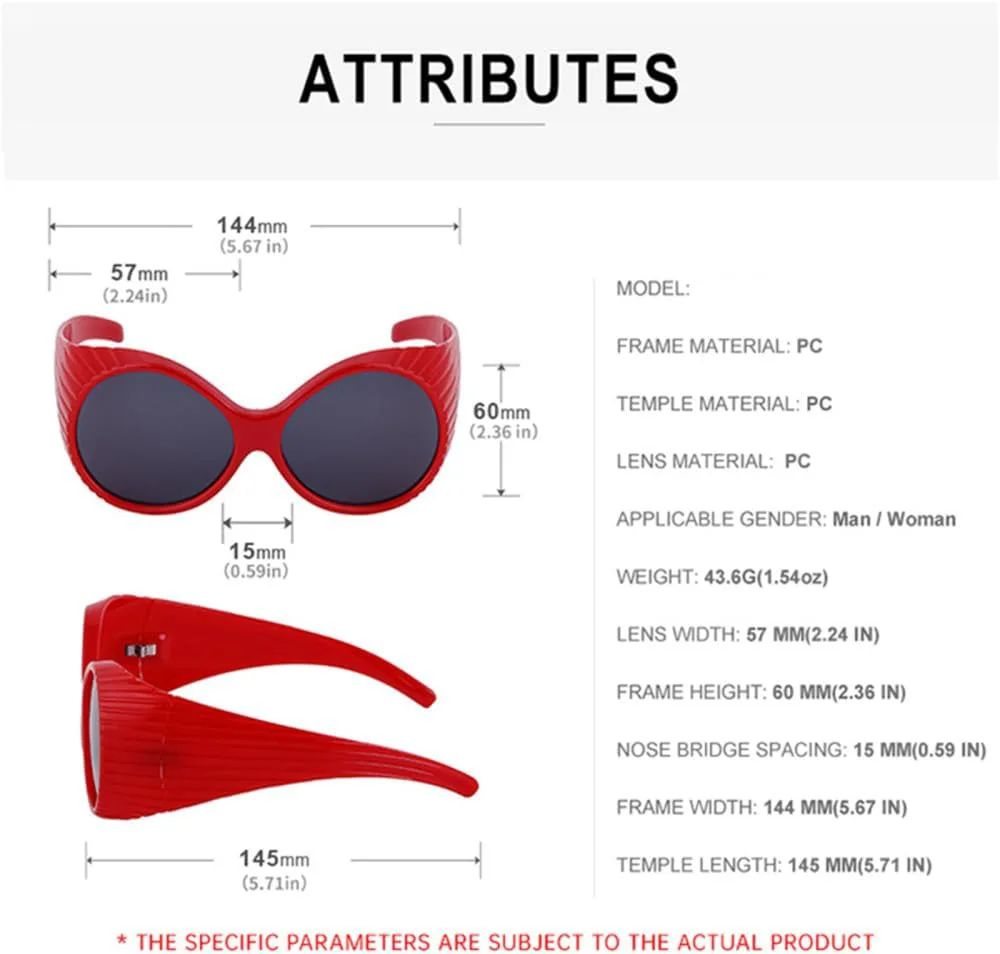 Большие круглые солнцезащитные очки в стиле стимпанк для женщин, ретро-очки с обтекаемой формой, солнцезащитные очки в стиле панк с крупной оправой HDUBFY, 3
Большие круглые солнцезащитные очки в стиле стимпанк для женщин, ретро-очки с обтекаемой формой, солнцезащитные очки в стиле панк с крупной оправой HDUBFY, 3