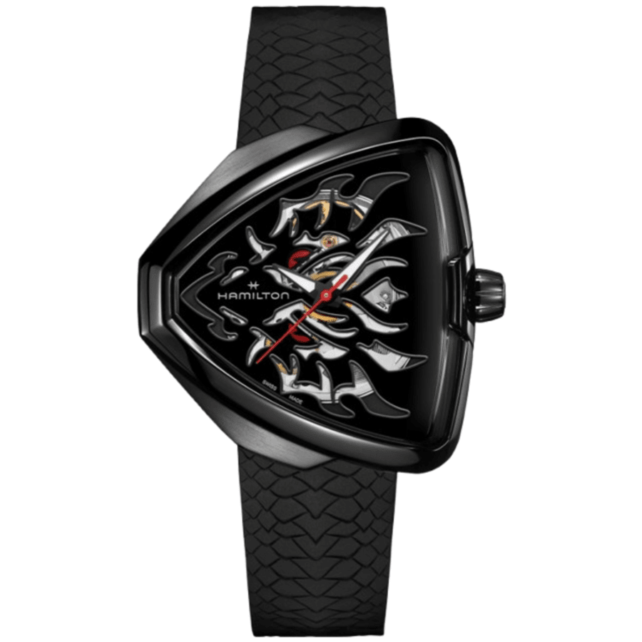 Hamilton Ventura Elvis80 Auto Black Dragon Dial Rubber Remesh Мужские часы H24535332
Hamilton Ventura Elvis80 Auto Black Dragon Dial Rubber Remesh Мужские часы H24535332