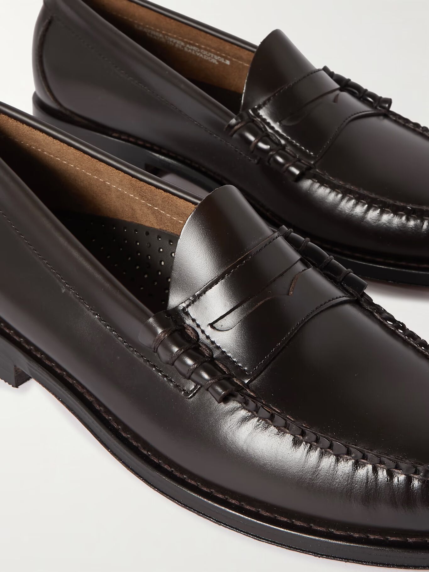 Пенни-лоферы из кожи Weejuns Heritage Larson G.H. BASS, темно-коричневый
Пенни-лоферы из кожи Weejuns Heritage Larson G.H. BASS, темно-коричневый