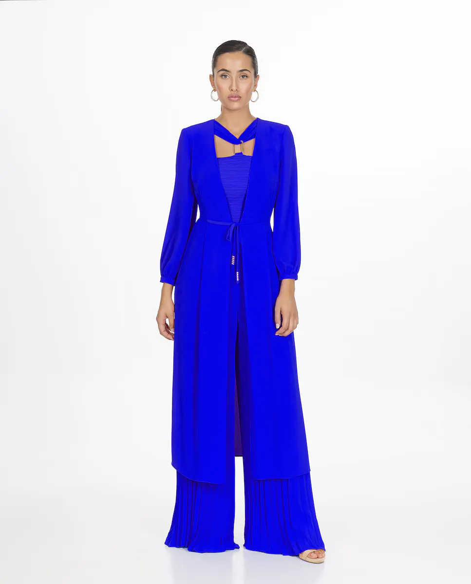 Женский комплект из пальто и комбинезона Sonia Peña, синий
Женский комплект из пальто и комбинезона Sonia Peña, синий