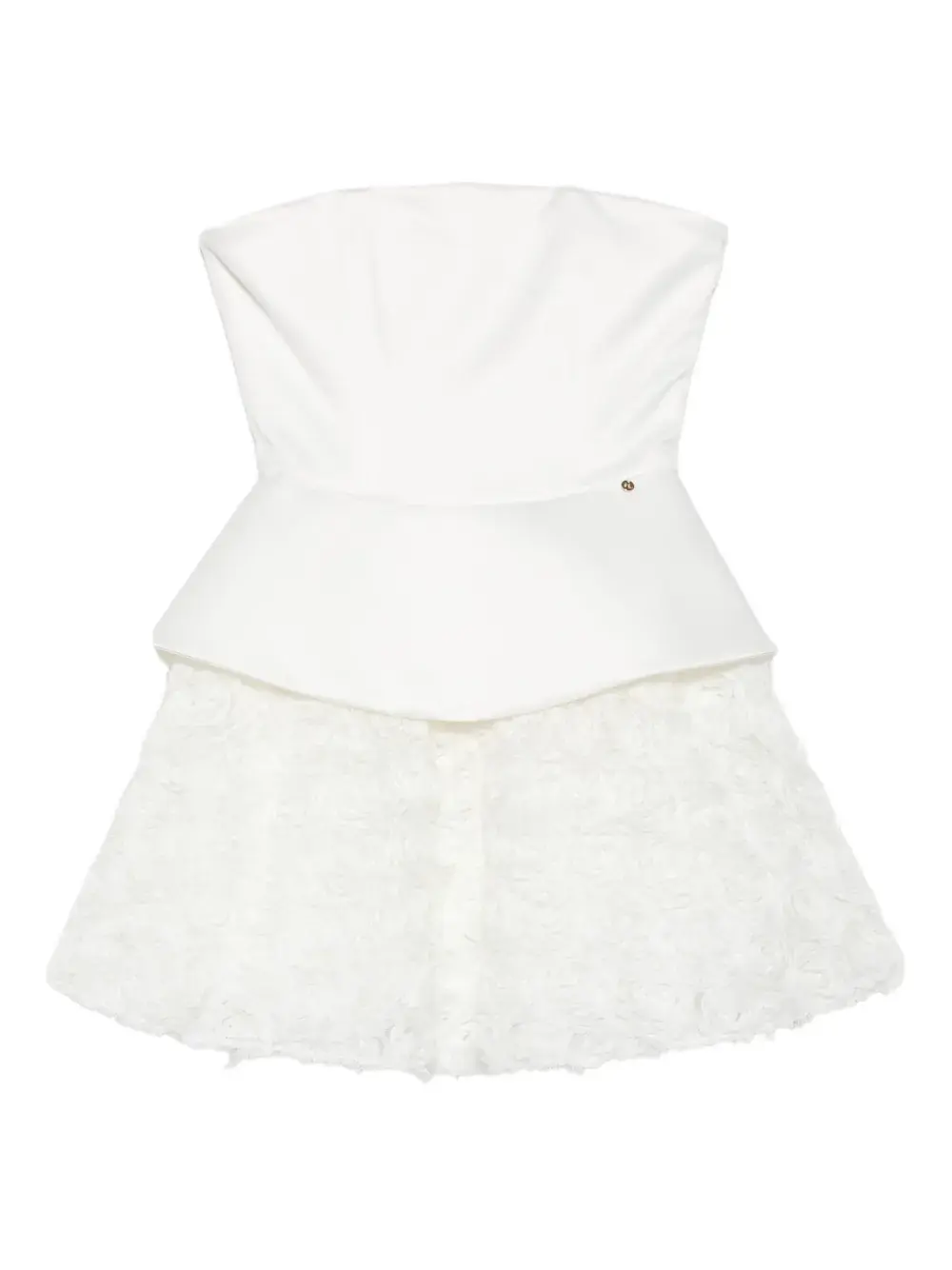 Платье мини с баской NISSA, белый
Платье мини с баской NISSA, белый