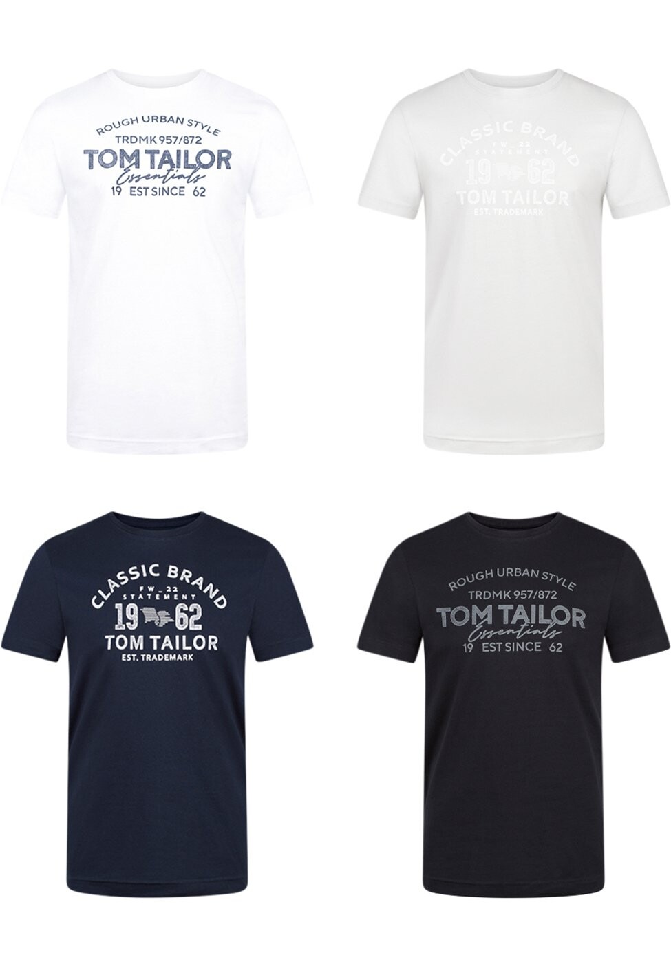 Футболка с принтом 4 PACK TOM TAILOR, цвет lucid white
Футболка с принтом 4 PACK TOM TAILOR, цвет lucid white