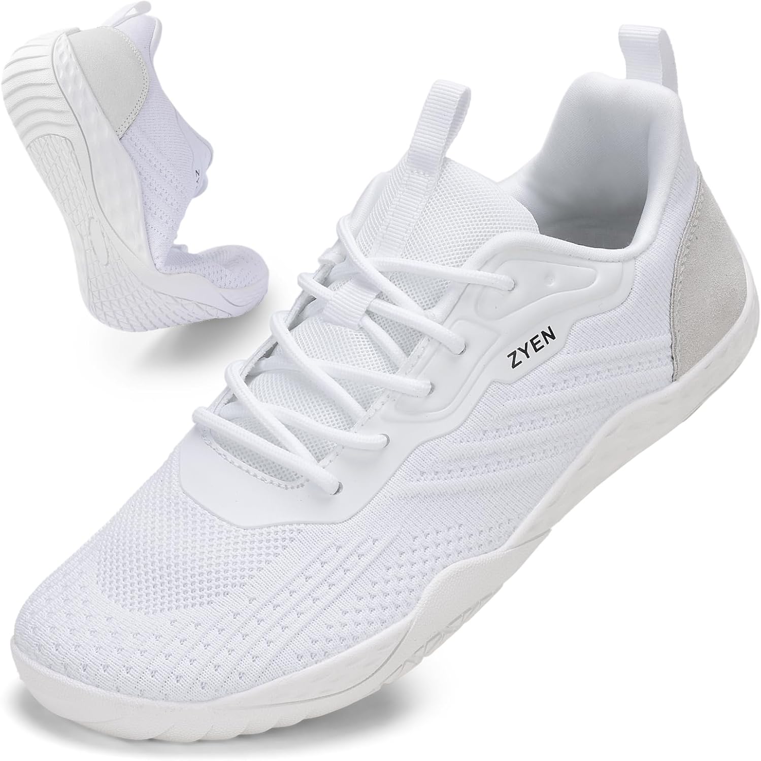 Мужские босоножки ZYEN с широкой носовой частью, кроссовки для трейлового бега, с нулевым перепадом, противоскользящие, очень широкой посадкой, для ходьбы, минималистические для борьбы, спортивные тренеры, белый
Мужские босоножки ZYEN с широкой носовой частью, кроссовки для трейлового бега, с нулевым перепадом, противоскользящие, очень широкой посадкой, для ходьбы, минималистические для борьбы, спортивные тренеры, белый
