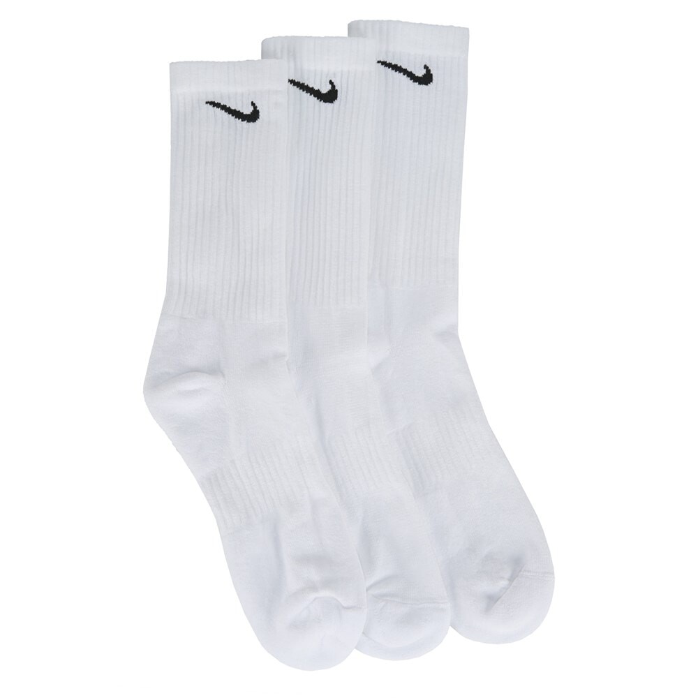 Набор из 3 мужских больших носков на каждый день с мягкой подушкой Nike, белый
Набор из 3 мужских больших носков на каждый день с мягкой подушкой Nike, белый