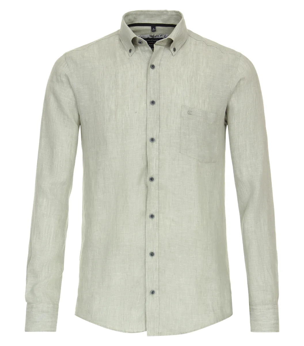 Рубашка CASAMODA с длинными рукавами "Повседневная рубашка CASAMODA однотонная ", зеленый
Рубашка CASAMODA с длинными рукавами "Повседневная рубашка CASAMODA однотонная ", зеленый