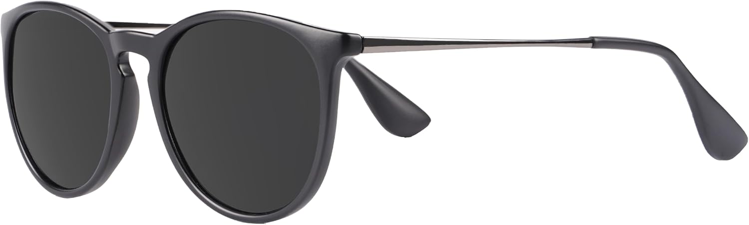 Винтажные круглые поляризованные солнцезащитные очки для женщин и мужчин – ретро-защита UV400, легкие, дизайнерские, для вождения/отдыха на открытом воздухе UwqMaz, Black Frame(matte Finish)/Grey Lens
Винтажные круглые поляризованные солнцезащитные очки для женщин и мужчин – ретро-защита UV400, легкие, дизайнерские, для вождения/отдыха на открытом воздухе UwqMaz, Black Frame(matte Finish)/Grey Lens