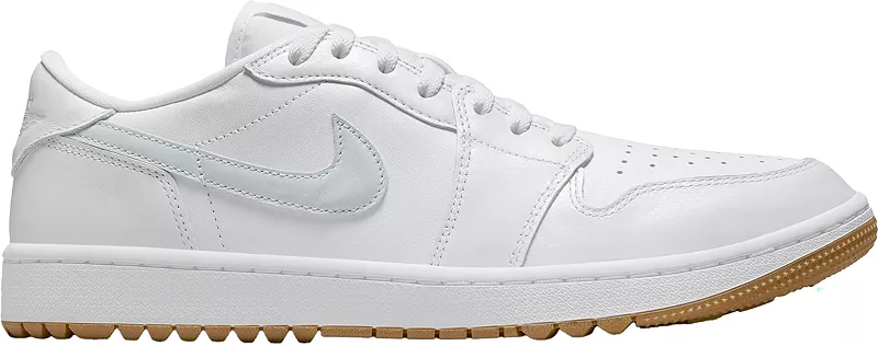 Мужские кроссовки для гольфа Air Jordan 1 Low G, цвет White/Platinum
Мужские кроссовки для гольфа Air Jordan 1 Low G, цвет White/Platinum