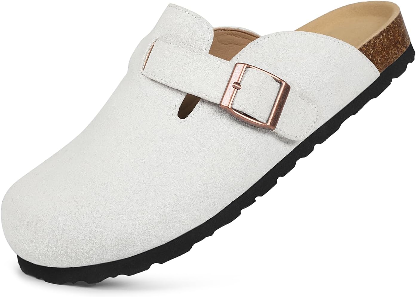 Сабо из замши Dumalum для женщин и мужчин - с регулируемой пряжкой, на пробковой стельке, с противоскользящей подошвой - тапочки, серый
Сабо из замши Dumalum для женщин и мужчин - с регулируемой пряжкой, на пробковой стельке, с противоскользящей подошвой - тапочки, серый