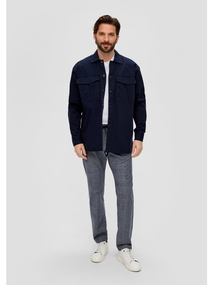 Тканевые брюки sOliver lang, синий
Тканевые брюки sOliver lang, синий