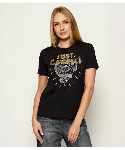Футболка Regular fit Just Cavalli, черный
Футболка Regular fit Just Cavalli, черный