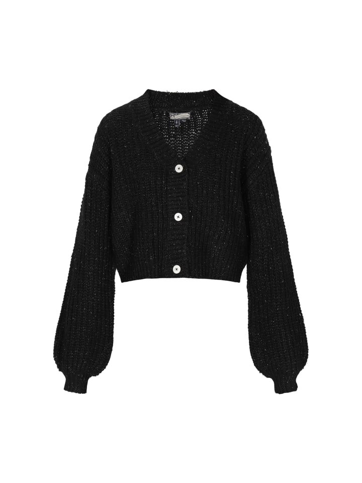 Женский кардиган черного цвета DreiMaster Vintage
Женский кардиган черного цвета DreiMaster Vintage