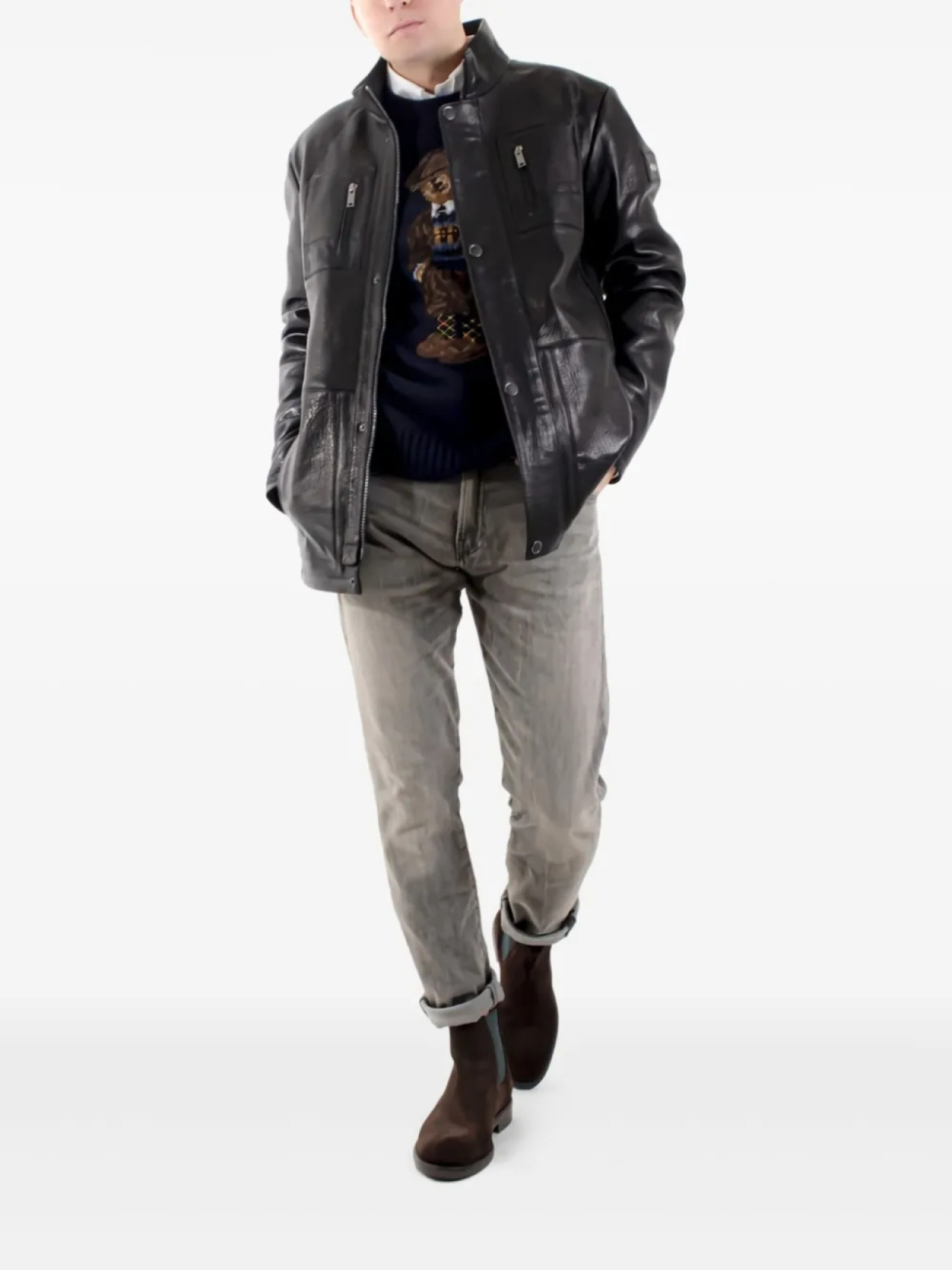 Куртка из искусственной кожи Jakna Poche Paris, черный
Куртка из искусственной кожи Jakna Poche Paris, черный