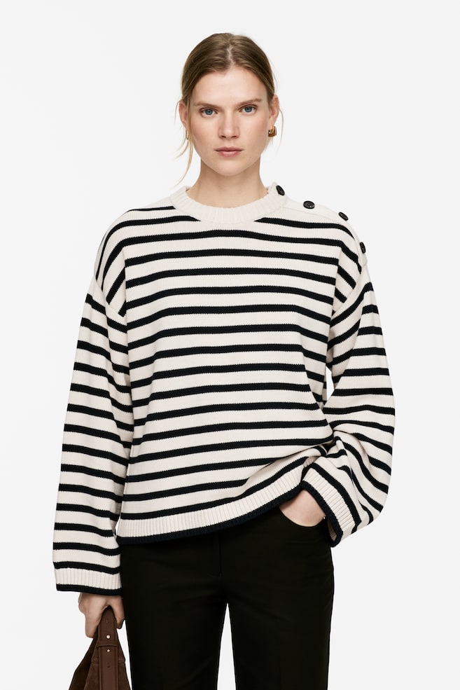 Большой хлопковый свитер Arket, мультиколор
Большой хлопковый свитер Arket, мультиколор