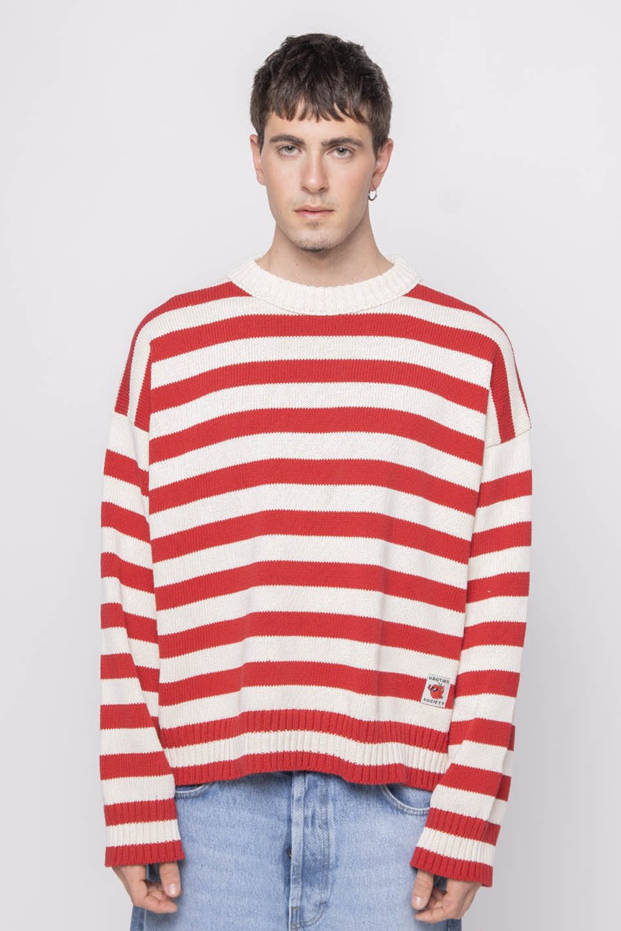 Джемпер Kaotiko STRIPES SOCIETY UNISEX, Ivory/Red/Red
Джемпер Kaotiko STRIPES SOCIETY UNISEX, Ivory/Red/Red