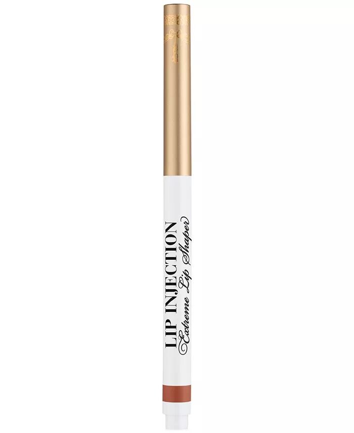 Lip Injection Extreme Lip Shaper Утолщающий карандаш для губ Too Faced, цвет Puffy Nude 
Lip Injection Extreme Lip Shaper Утолщающий карандаш для губ Too Faced, цвет Puffy Nude