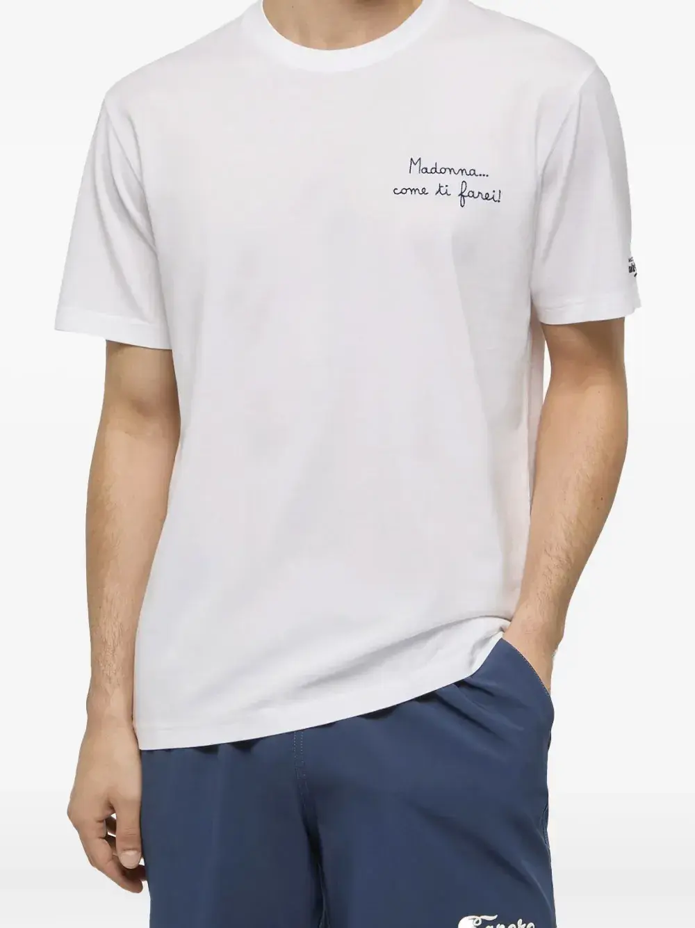 Футболка с вышивкой MC2 SAINT BARTH, белый
Футболка с вышивкой MC2 SAINT BARTH, белый