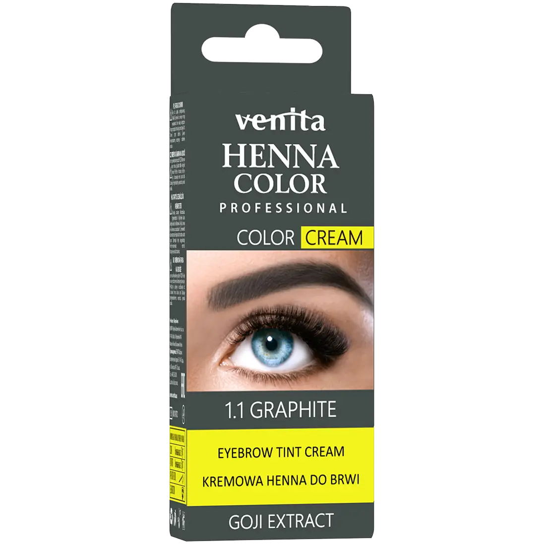 Крем-хна для бровей Venita Henna Color, 15 гр
Крем-хна для бровей Venita Henna Color, 15 гр