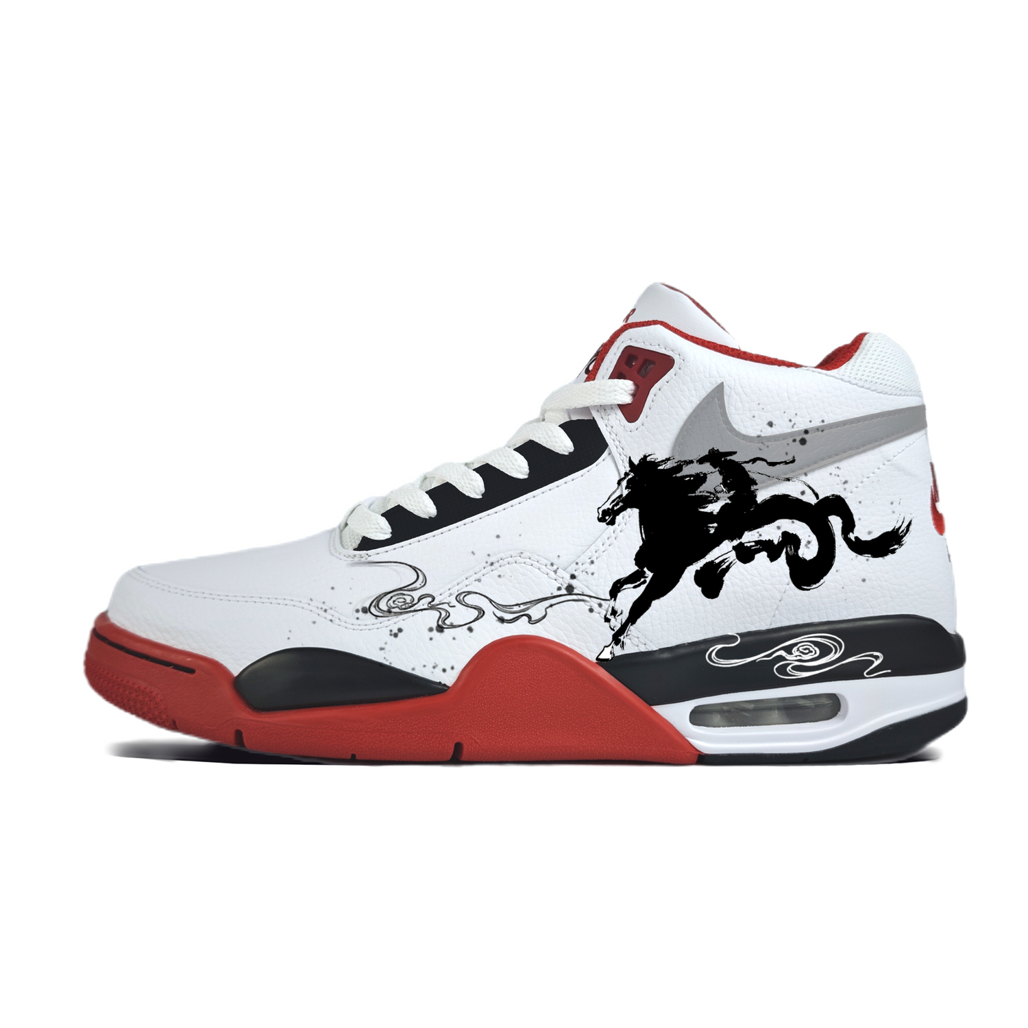 Flight Legacy Ryoma представляет новые устойчивые к истиранию и скольжению баскетбольные кроссовки Unisex Nike, красный черный белый
Flight Legacy Ryoma представляет новые устойчивые к истиранию и скольжению баскетбольные кроссовки Unisex Nike, красный черный белый