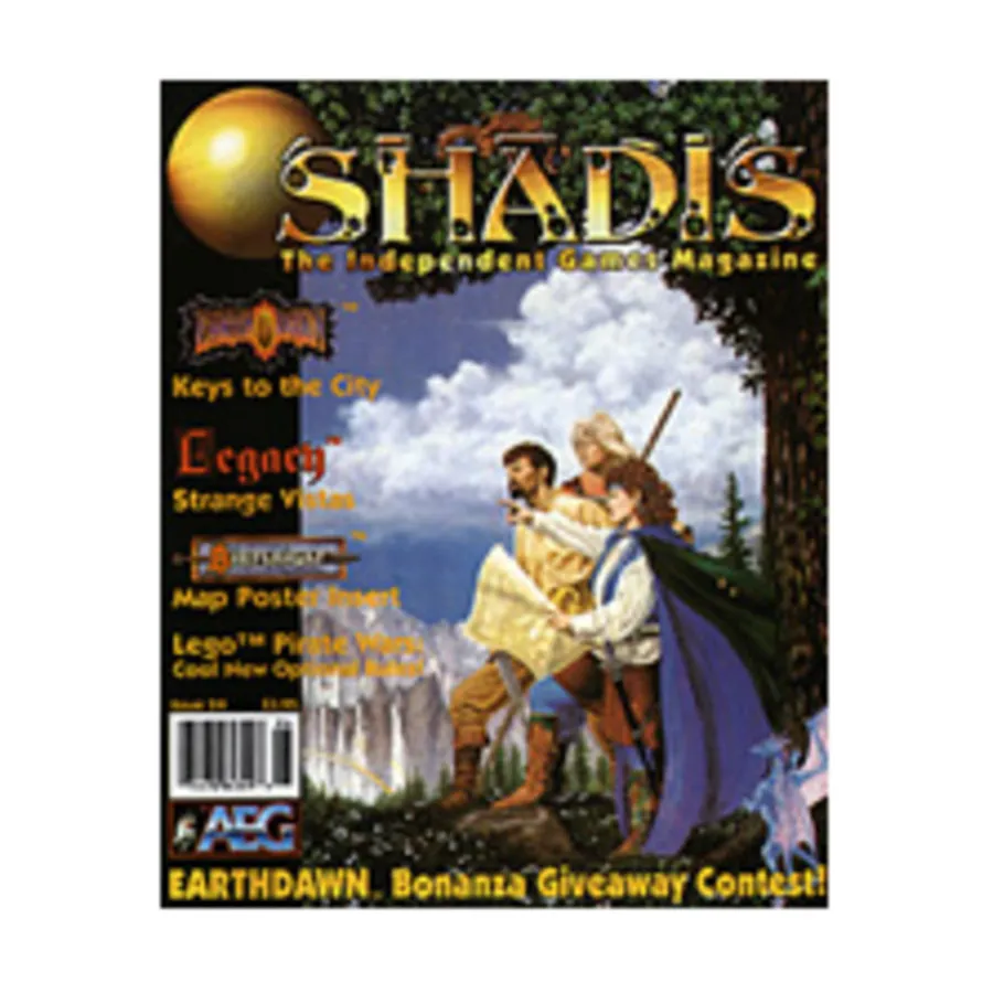 Журнал #24 "Earthdawn - Keys to the City, Legacy - Strange Vistas", Shadis Magazine
Журнал #24 "Earthdawn - Keys to the City, Legacy - Strange Vistas", Shadis Magazine