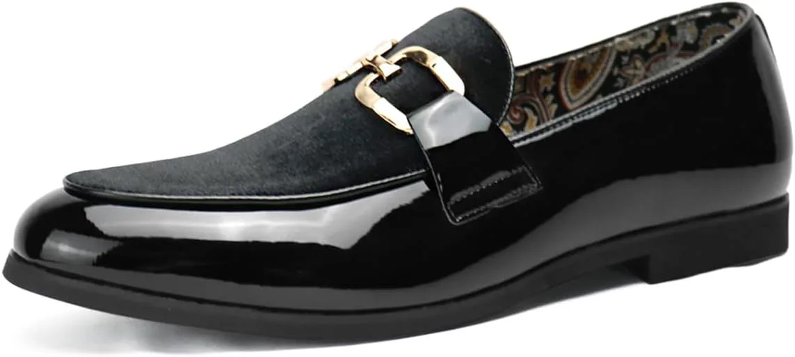 Мужские бархатные кожаные лоферы Santimon с золотой пластиной, модной ретро-подкладкой, без застежки, с отделкой «пени» для вечеринок и свадеб, черный
Мужские бархатные кожаные лоферы Santimon с золотой пластиной, модной ретро-подкладкой, без застежки, с отделкой «пени» для вечеринок и свадеб, черный