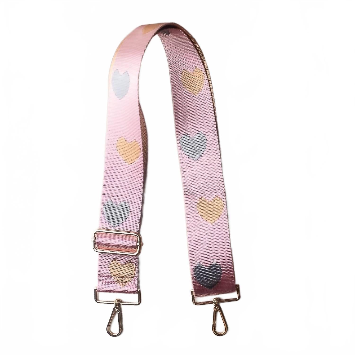 Женская сумка через плечо с регулируемым съемным ремнем в розовых сердечках Lauren Lane
Женская сумка через плечо с регулируемым съемным ремнем в розовых сердечках Lauren Lane