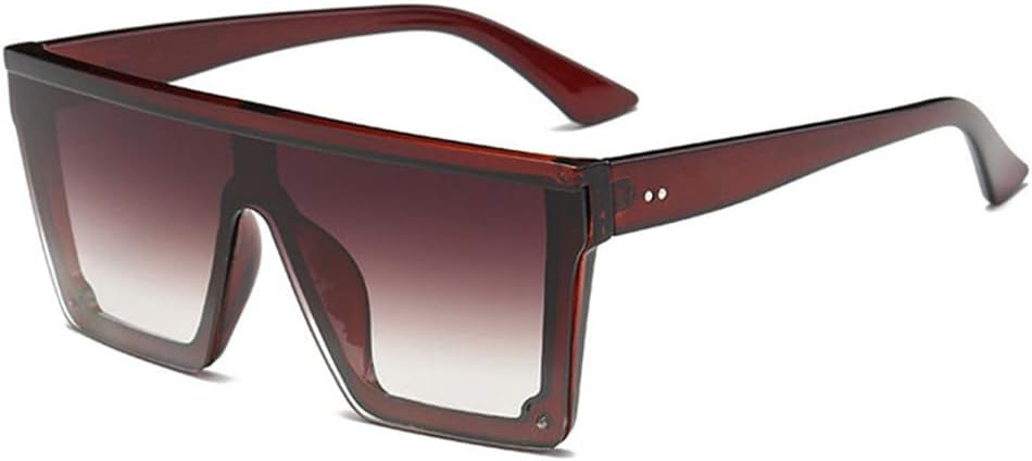 Большие солнцезащитные очки для женщин и мужчин в крупной оправе с заклепками, винтажные зеркальные очки с градиентным покрытием и защитой от УФ-излучения UV400 VFDHN, 2
Большие солнцезащитные очки для женщин и мужчин в крупной оправе с заклепками, винтажные зеркальные очки с градиентным покрытием и защитой от УФ-излучения UV400 VFDHN, 2