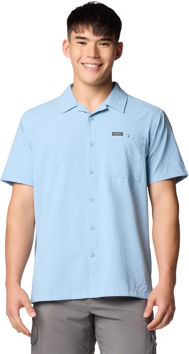 Рубашка Columbia Mens Utilizer с коротким рукавом для кемпинга, Ripple Blue
Рубашка Columbia Mens Utilizer с коротким рукавом для кемпинга, Ripple Blue