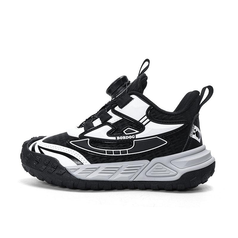 Нескользящие и износостойкие, легкие, амортизирующие, сбалансированные, низкие детские кроссовки для повседневной носки BOBDOG, черный/белый
Нескользящие и износостойкие, легкие, амортизирующие, сбалансированные, низкие детские кроссовки для повседневной носки BOBDOG, черный/белый