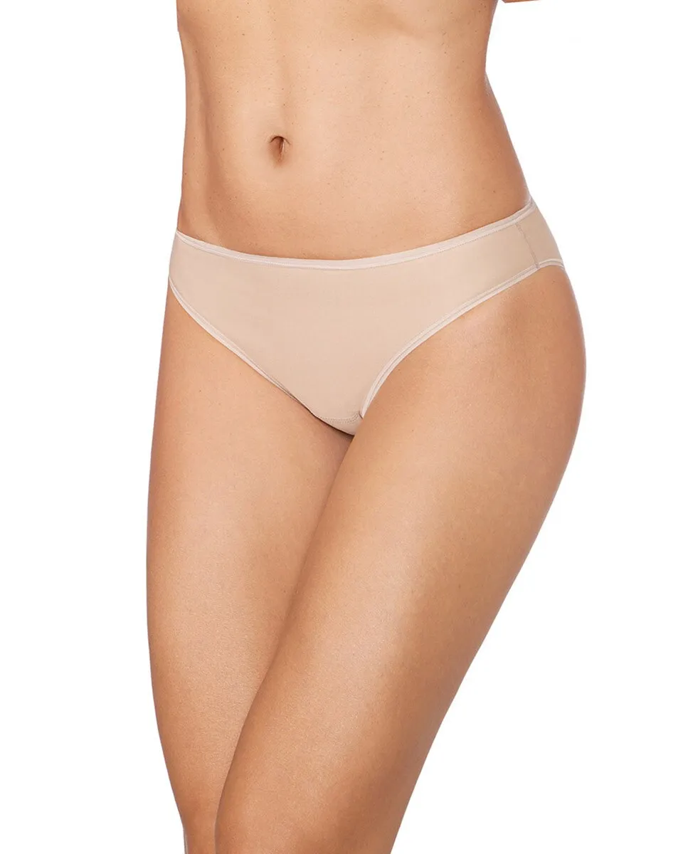 Классические трусики среднего размера из органического хлопка ZD, бежевый