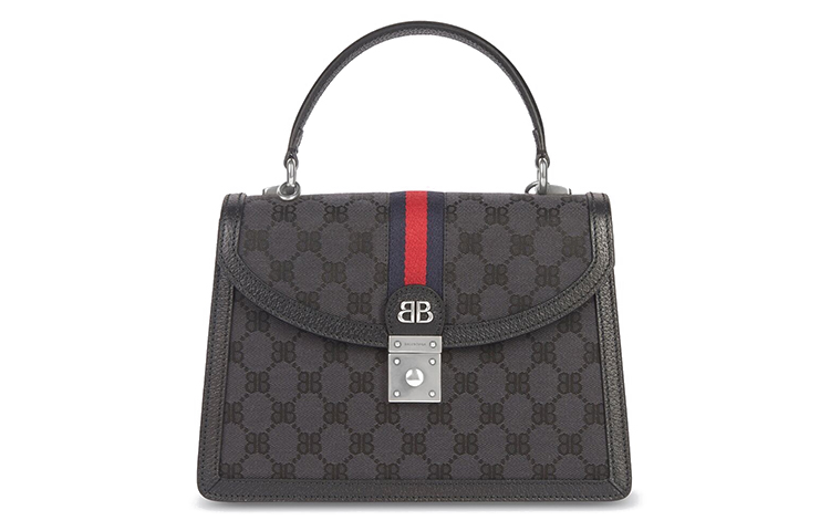 Сумка-портфель Gucci Collaboration из кожи и канвы Trumpets для женщин Balenciaga
Сумка-портфель Gucci Collaboration из кожи и канвы Trumpets для женщин Balenciaga