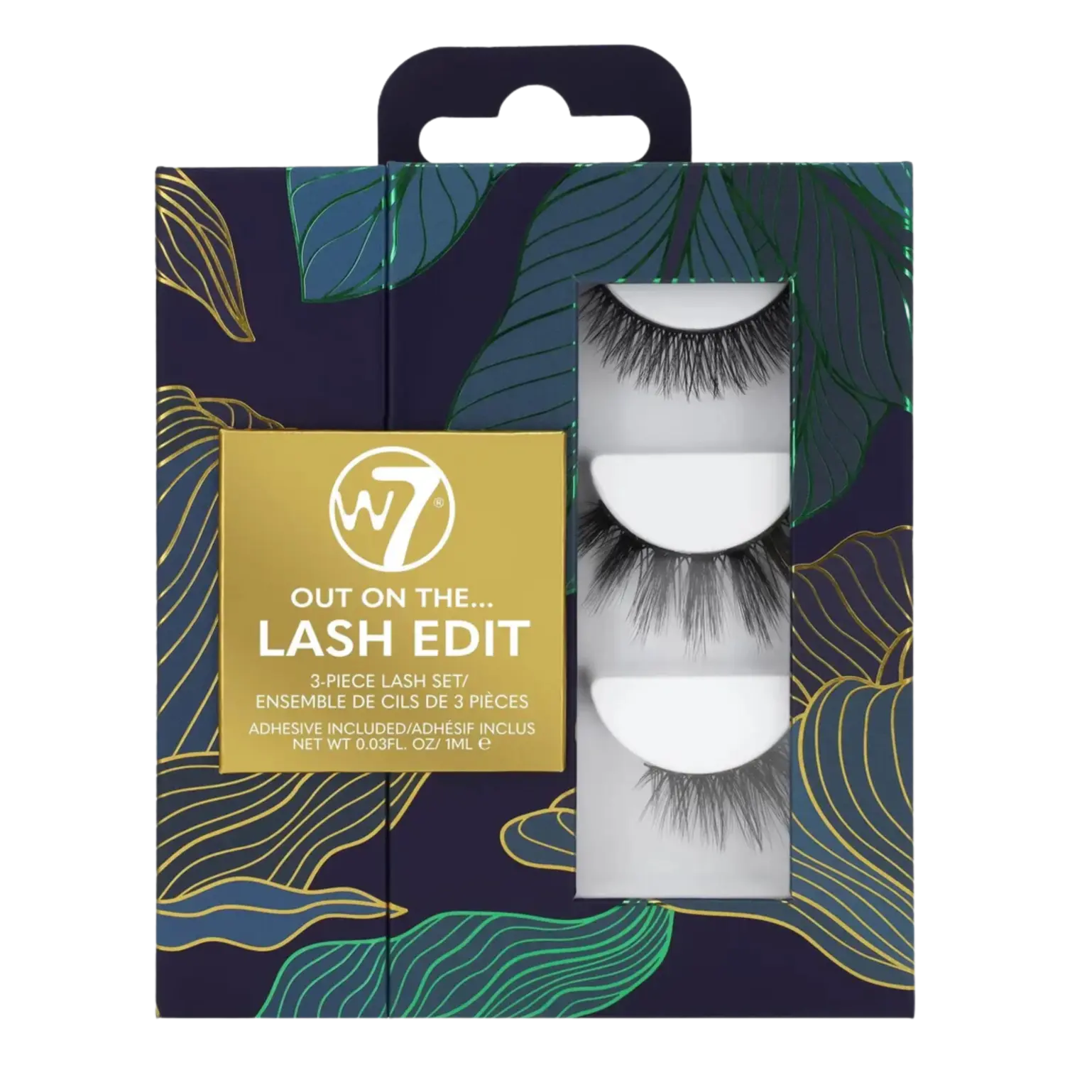 Накладные ресницы W7 Lash Edit, 3 пары/1 упаковка
Накладные ресницы W7 Lash Edit, 3 пары/1 упаковка