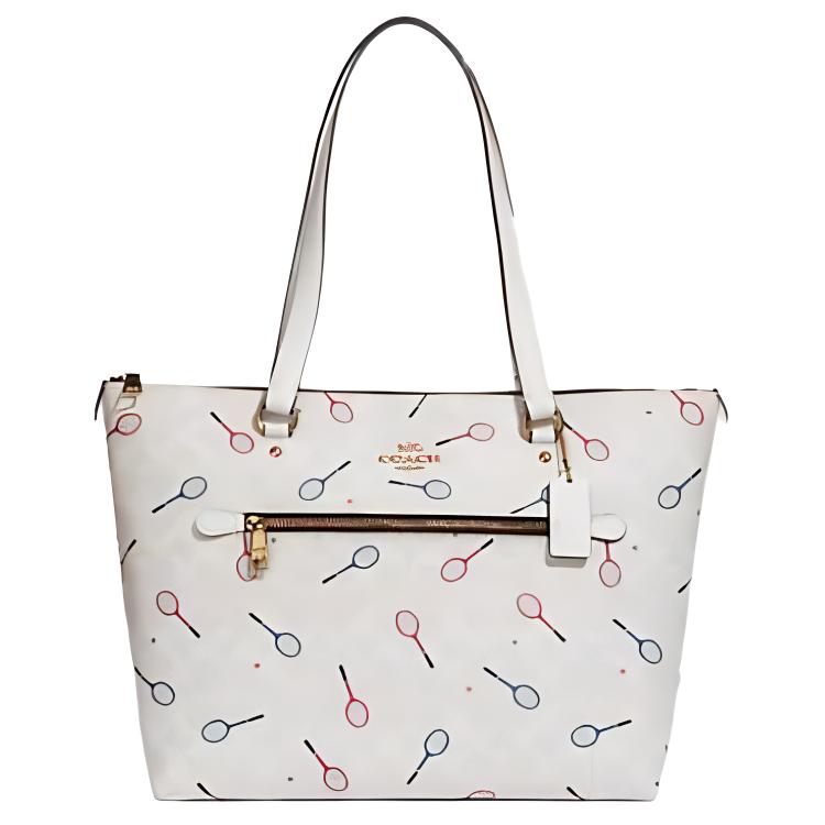 Кожаная портативная сумка через плечо, женская белая COACH
Кожаная портативная сумка через плечо, женская белая COACH