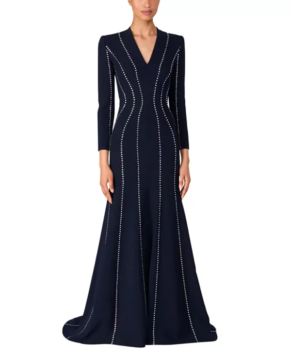 Длинное платье Victoire, украшенное стразами Jenny Packham, синий
Длинное платье Victoire, украшенное стразами Jenny Packham, синий