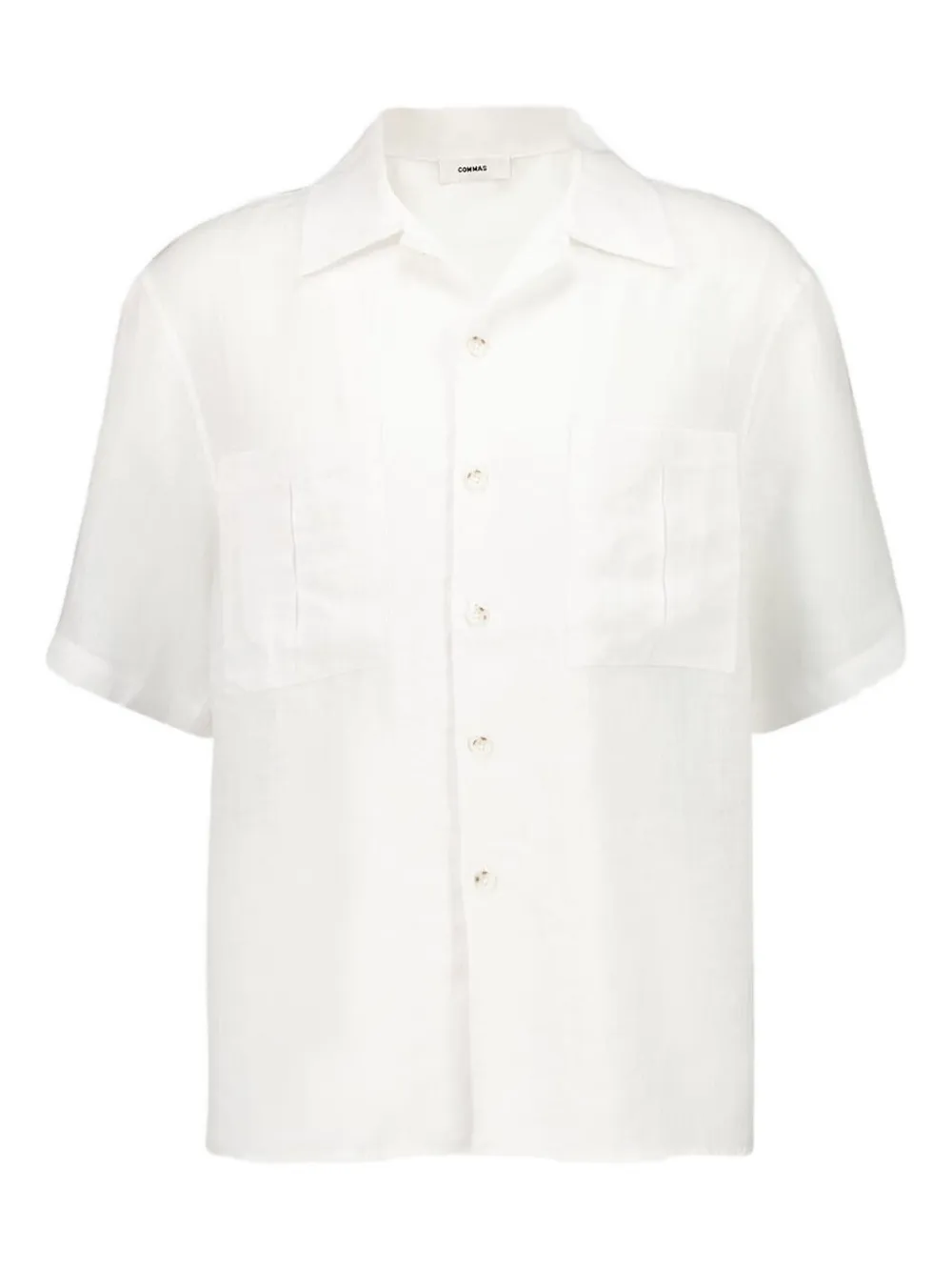 Рубашка с V-образным вырезом и карманом COMMAS, белый
Рубашка с V-образным вырезом и карманом COMMAS, белый