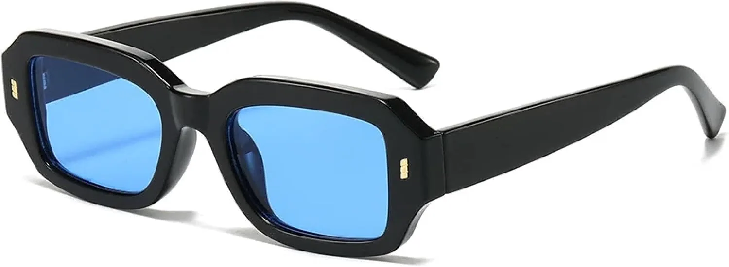 Солнцезащитные очки с защитой от УФ-излучения UV400 для женщин и мужчин | Синие очки Rivets | для занятий спортом на открытом воздухе DSVIGF, Black Blue 1
Солнцезащитные очки с защитой от УФ-излучения UV400 для женщин и мужчин | Синие очки Rivets | для занятий спортом на открытом воздухе DSVIGF, Black Blue 1