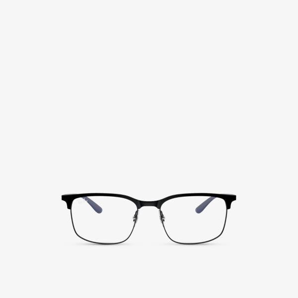 Rx6518 очки в металлической оптической оправе в квадратной оправе Ray-Ban, черный
Rx6518 очки в металлической оптической оправе в квадратной оправе Ray-Ban, черный