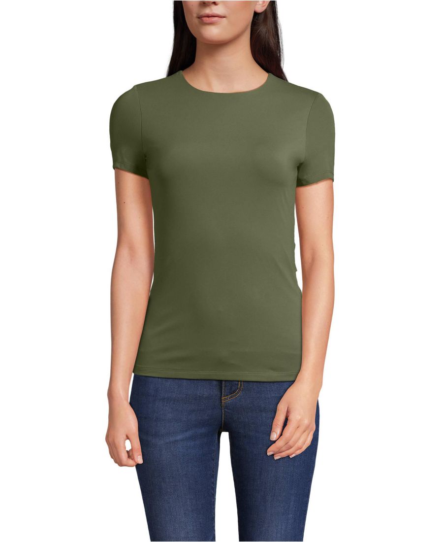 Женская трикотажная футболка с коротким рукавом, двухслойная, с круглым вырезом и без застежек Lands' End, Vintage pine green, Зеленый, Женская трикотажная футболка с коротким рукавом, двухслойная, с круглым вырезом и без застежек Lands' End, Vintage pine
Женская трикотажная футболка с коротким рукавом, двухслойная, с круглым вырезом и без застежек Lands' End, Vintage pine green, Зеленый, Женская трикотажная футболка с коротким рукавом, двухслойная, с круглым вырезом и без застежек Lands' End, Vintage pine