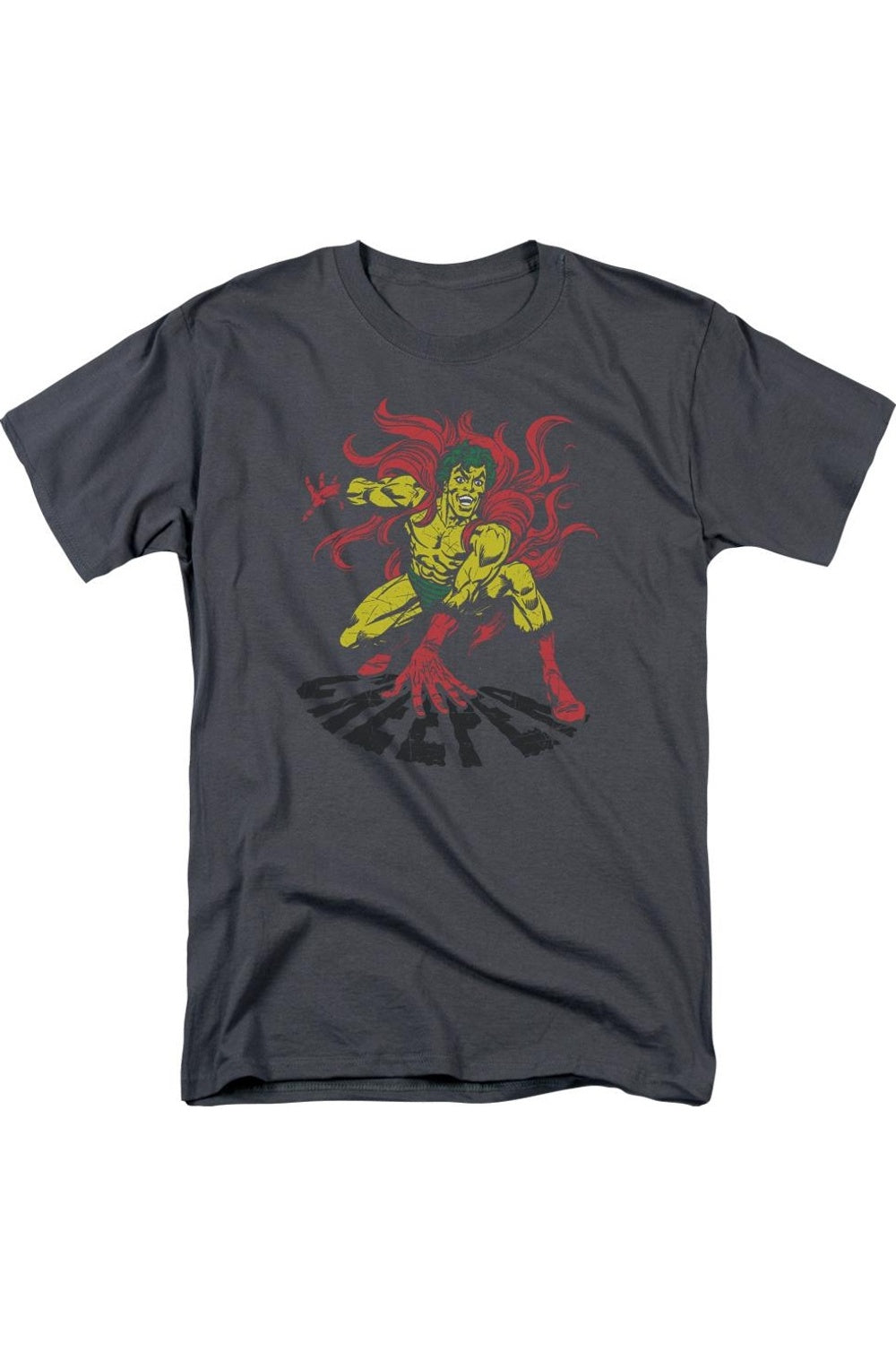 Футболка с коротким рукавом для взрослых DC Comics Creeper Gildan, цвет charcoal
Футболка с коротким рукавом для взрослых DC Comics Creeper Gildan, цвет charcoal