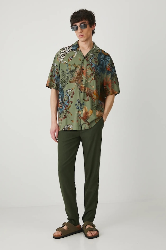 Брюки с добавлением льна Medicine, зеленый
Брюки с добавлением льна Medicine, зеленый