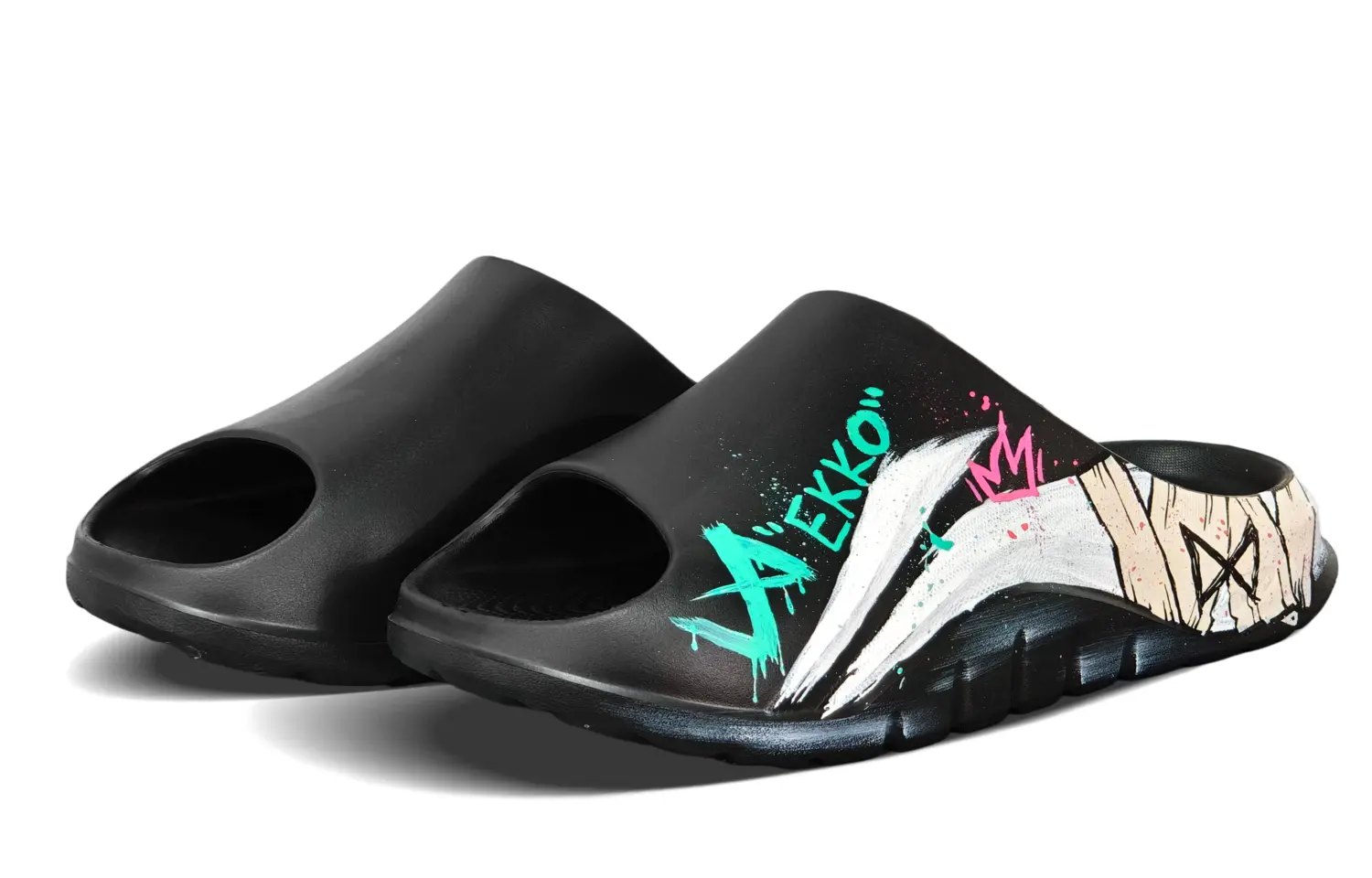 LINING Разноцветные мягкие тапочки-шлепанцы унисекс бело-голубые, цвет White Blue Mismatched
LINING Разноцветные мягкие тапочки-шлепанцы унисекс бело-голубые, цвет White Blue Mismatched