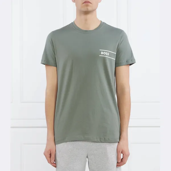 Футболка стандартного кроя Boss, хаки 
Футболка стандартного кроя Boss, хаки