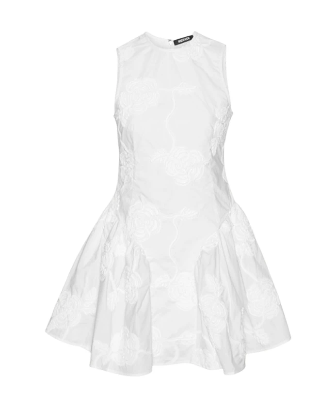 Белое мини-платье из поплина Rotate Birger Christensen, белый
Белое мини-платье из поплина Rotate Birger Christensen, белый