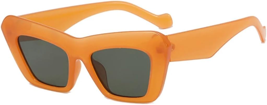 Винтажные солнцезащитные очки для женщин и мужчин, «кошачий глаз», в толстой оправе, модные женские ретро-очки для путешествий, защита от УФ-излучения UV400 VVTWSSW, Orange Green
Винтажные солнцезащитные очки для женщин и мужчин, «кошачий глаз», в толстой оправе, модные женские ретро-очки для путешествий, защита от УФ-излучения UV400 VVTWSSW, Orange Green