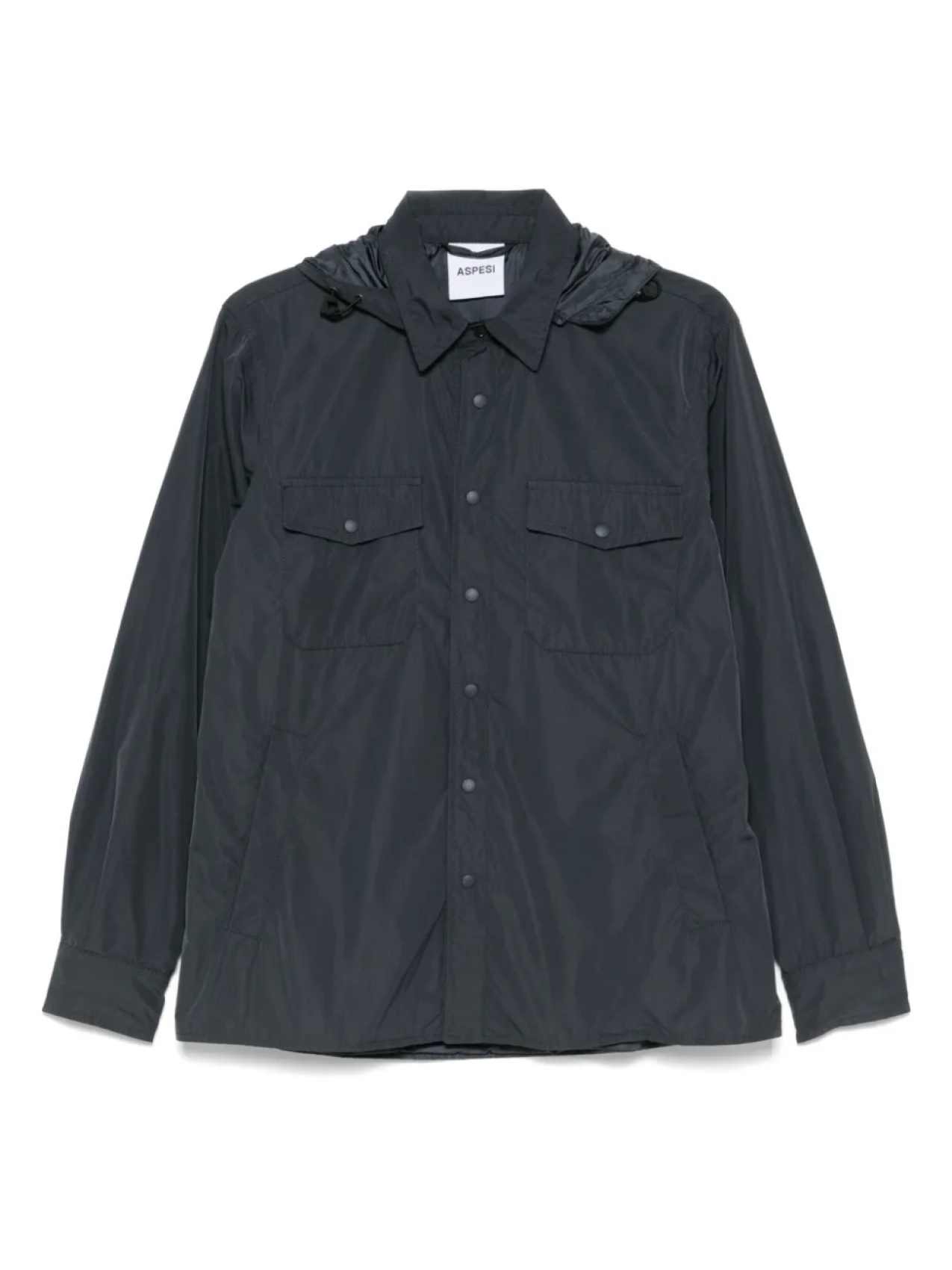 Куртка с капюшоном из джерси ASPESI, синий
Куртка с капюшоном из джерси ASPESI, синий