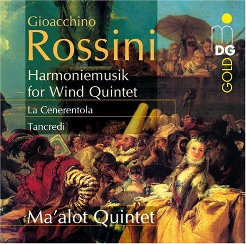 CD диск Rossini / Ma'Alot Quintet: Harmoniemusik for Wind Quintet: La Cenerentola
CD диск Rossini / Ma'Alot Quintet: Harmoniemusik for Wind Quintet: La Cenerentola