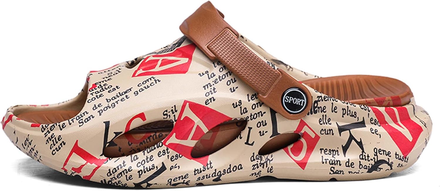 Сандалии и шлепанцы с отверстиями для мужчин для внешней носки, против скольжения Cyyds, хаки
Сандалии и шлепанцы с отверстиями для мужчин для внешней носки, против скольжения Cyyds, хаки