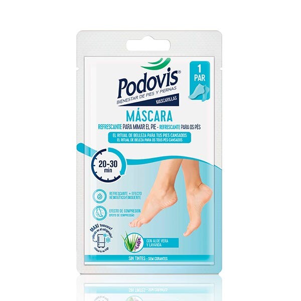 Освежающая маска для ног 1 шт Podovis
Освежающая маска для ног 1 шт Podovis