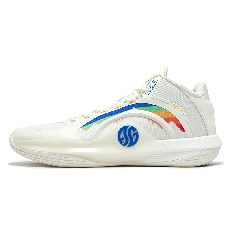 Кроссовки баскетбольные мужские mid top белые с амортизацией и износостойкостью 361°, feather белый/vintage желтый
Кроссовки баскетбольные мужские mid top белые с амортизацией и износостойкостью 361°, feather белый/vintage желтый