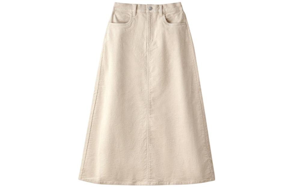 Женская повседневная длинная юбка MUJI, айвори
Женская повседневная длинная юбка MUJI, айвори