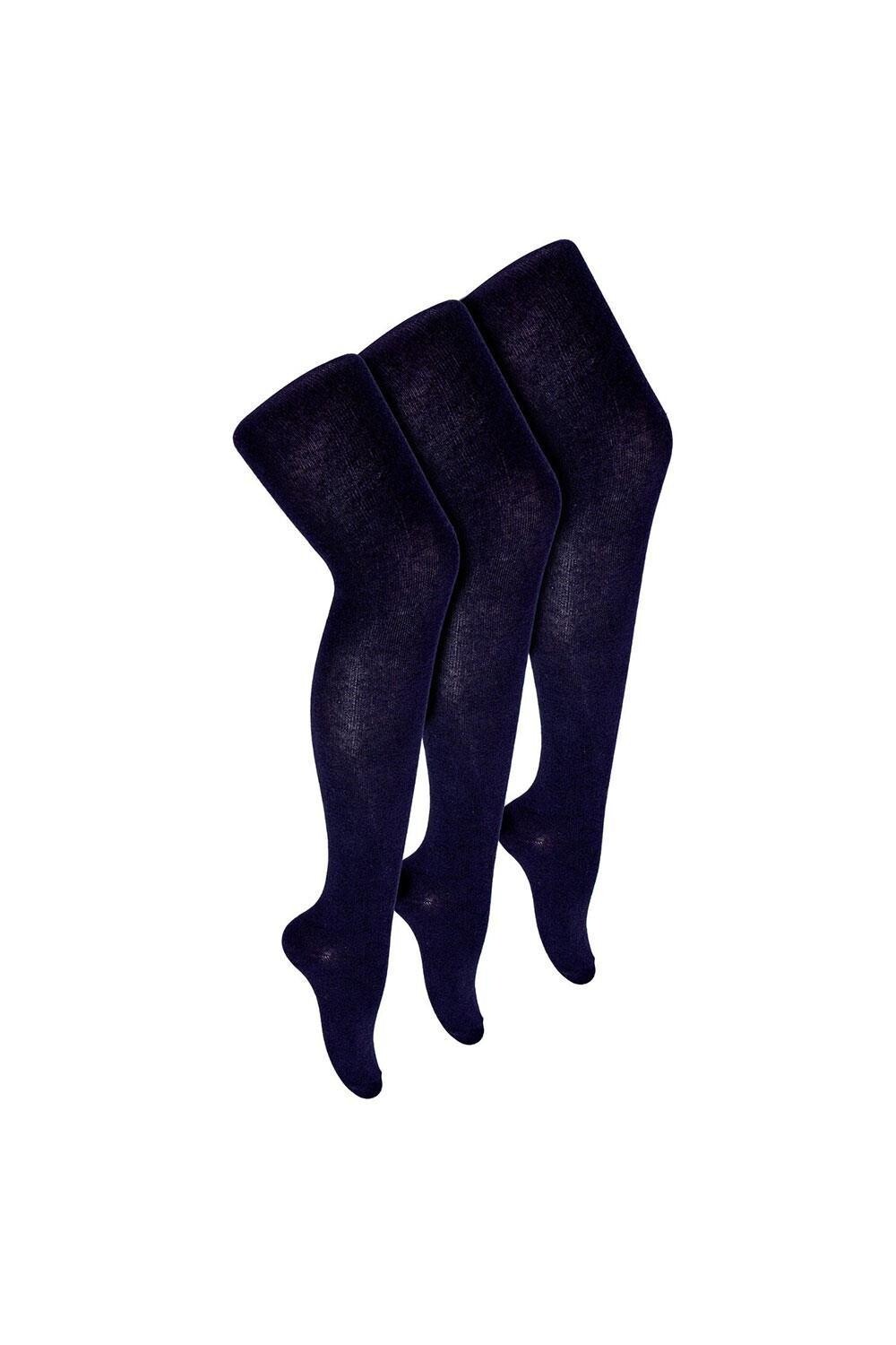 3 пары супермягких однотонных непрозрачных школьных колготок с насыщенным содержанием хлопка Sock Snob, синий
3 пары супермягких однотонных непрозрачных школьных колготок с насыщенным содержанием хлопка Sock Snob, синий